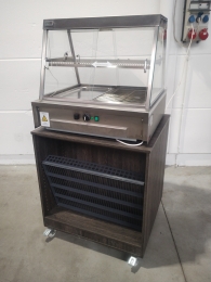 Heating display case Alpina